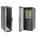 Gabinete Rack / 42 UR / 2000 x 800 x 1100 mm (78.7 x 31.5 x 43.3 ft) / Capacidad 1134 kg (2500 lb) / NEMA 12 / Con Organizadores de Cables