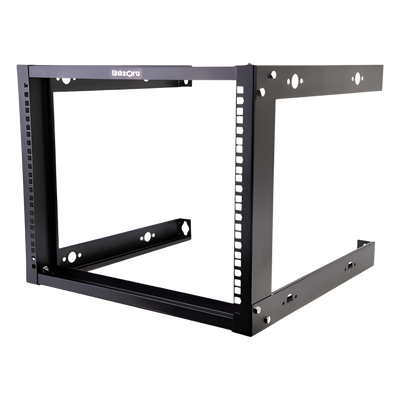 Rack Abierto de montaje en Pared, de 19in, 8 Unidades de rack