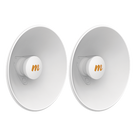 Par de Antenas Modulares / Dual Slant / 4.9 - 6.4 GHz / 20 dBi / Apertura 45° / 27 cm (10.63 in) / Para Radio C5x