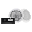 Estéreo Marino / 2 Zonas Independientes / Bluetooth 10 m (32.8 ft) / Potencia Pico 180 W / IPX6 / Pantalla 2.7 Pulgadas