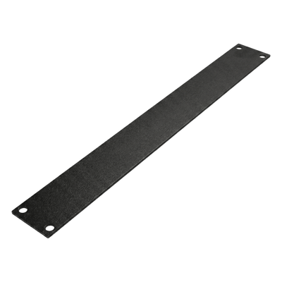 Tapa Ciega para Rack de 19 Pulgadas, 1 UR, Acero Negro
