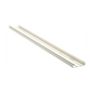 Base para canaleta T-45, de PVC rígido, con orificios perforados para montaje, 60.3 x 18.5 x 2400 mm, Color Blanco
