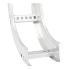 Curva Vertical Interior / Perfil Z / Peralte 3 1/4\" / Ancho 6\" / Radio 8\" / Aluminio / 90°