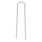 Remate Preformado para Fibra Óptica / Span 100 m (328.1 ft) / Mensajero Acero Φ 3.6 mm / Tensión 3386 kg / Pierna Dispareja
