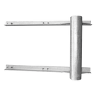 Brazo Lateral para Torre / Tubo 4.5\" (114.3 mm) / Altura 60 cm (1.97 ft) / Acero ASTM A-36 / Galvanizado en Caliente / Compatible STZ45G