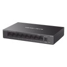 Switch No Administrable / 8 Puertos Gigabit / 16 Gbps / Carcasa Metálica / Sin Ventilador / Plug and Play
