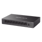 Switch NO Administrable / Para escritorio / Carcasa de Metal / 8 puertos 10/100/1000 Mbps / Diseño Compacto / Plug and Play
