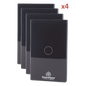 (Wifi) KIT 4 apagadores inteligentes Wifi compatibles con Alexa y GoogleHome