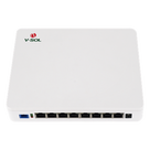 ONU Dual EPON/GPON / 8 Puertos PoE 802.3at Gigabit / Wi-Fi Doble banda 2.4 y 5 GHz / 1 Puerto SC/UPC / 130W / 0.64 x 0.52 x 0.10 ft