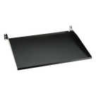 Charola para Rack / 19\" / 1U / Carga 20 kg (44 lb) / Acero / Montaje Frontal
