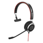 Diadema / Auricular Jabra Evolve 40 Mono / USB y 3.5mm / Cancelación de Ruido / Indicador de Ocupado (6393-823-109)