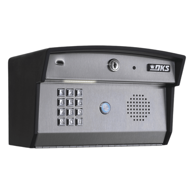 Access PLUS DKS / Atienda la puerta aún sin estar en casa! / Interfon telefónico / 27 números celulares / Control de acceso / 2 puertas / Lineas A/D