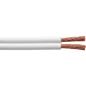 Cable Flexible SPT / 2 x 16 AWG / 300V 60°C / 100 m (328.08 ft) / PVC Autoextinguible / NOM-001-SEDE / Blanco