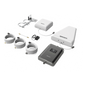 Kit Amplificador de Señal Celular 2G, 3G, 4G y 5G / Mejora llamadas convencionales y VoLTE / Amplifica señal de TELCEL, AT&T, MOVISTAR, BAIT,DiRi y más / Cubre hasta 300 m² con una antena y hasta 6