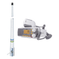 Kit de radio móvil VHF marino modelo UM-385 color blanco y antena marina Shakespeare de fibra de vidrio 5101