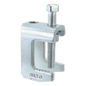 Mordaza Acero Fija barras de 3/4\", para varilla roscada de 1/4\".