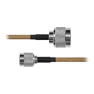 Cable RG-142/U, con conectores N Macho / TNC Macho de 60 cm.