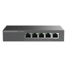 Switch PoE+ Gigabit No Administrable / 5 puertos / 4 puertos PoE+ 30W / 60W total / 10 Gbps