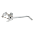 Brazo para Luminaria / Acero ASTM A-36 / Ø 2' Calibre 18 / Largo 105 cm / Galvanizado en Caliente / Postes 4' a 6'