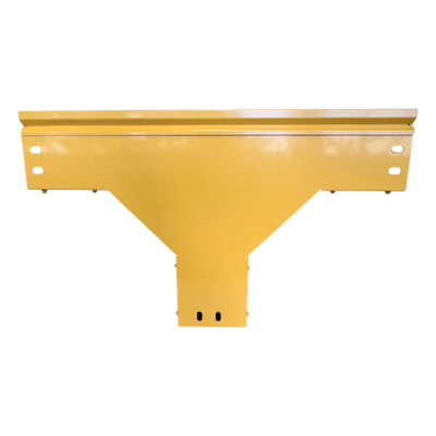 Charola T Vertical / Aluminio Fundido / 4\" x 4\" / Radio 8\" / Recubrimiento Epóxico / Incluye Accesorios