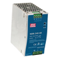 Fuente de Poder Industrial de 240W, salida 48Vcc, 5A, para montaje Riel Din