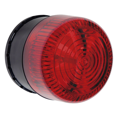 Microcontrolador SELECT-ALERT con Alarma Sirena/Estrobo para notificar Entradas/Salidas No Autorizadas y Emergencias, Color Rojo