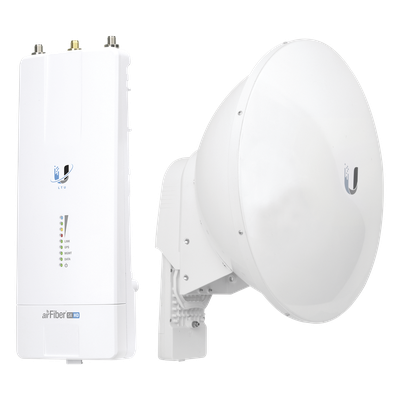 Airfiber Kit AF5X-HD con Antena Fiber 23 dBi Slant-45
