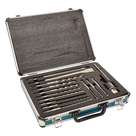 Juego de Brocas, Cinceles y Broquero SDS Plus / 14 Piezas / Medidas 5/32'' a 5/8'' / Longitudes 4-1/4'' a 10''