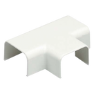 Accesorio en T para Canaleta / ABS Resistente a Impactos / UL94V-0 FT4 / 0 a 50°C / Blanco Mate