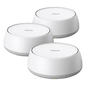 KIT 3 Routers Inalámbrico MESH Interior para Hogar / Doble Banda Wi-Fi 7 BE3600 Mbps / 2 Puerto 2.5 Gigabit WAN/LAN / 4 Antenas Internas / Operación Multi-Link MLO / Administración Mediante la App