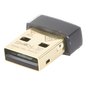 Mini Adaptador USB inalámbrico doble banda AC 600 Mbps, antena onmidireccional.