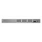 Switch de Red Empresarial L2++ / Serie GWN7800 Pro / 24 Puertos Gigabit PoE 250W / 2 Puertos SFP+ / Gestión Cloud GDMS / VLAN 4K / QoS Avanzado / Seguridad Integral