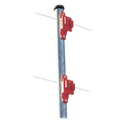 Aislador de Paso para Cerco Eléctrico / Aislamiento 18 kV / Resistencia Mecánica 10.2 kg / Protección UV / Diseño Anti-Arco / Polipropileno y Policarbonato
