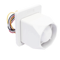 Sirena autónoma de dos tonos para interior y exterior, 25 W, 119 dB, resistente al agua y rayos UV