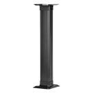 Accesorio de Conexión a Mesa / Canaleta de Piso 4 Vías / PVC Rígido / Carga 907 kg / Área 45.11 in² / ADA / Negro