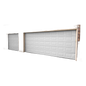Sección P / Puerta  Garage / Cuadro Corto / Color blanco P / GARAGE187SC / Estilo Americana.