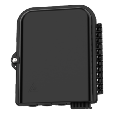 Cierre de Empalme para 24 fusiones de fibra óptica, Interior/Exterior, con 8 acopladores SC/APC y splitter 1x8 SC/APC Incluido, IP65, 3 Puertos para Fibra Troncal o Distribución