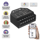 Relevador Wi-Fi Inteligente / 2 Salidas para Apagadores / Control de Iluminación / Registro de Consumo / 100-240 VCA