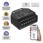 Relevador Wi-Fi  Inteligente / 2 Salidas Para 2 Apagadores / Ideal Para Control de Iluminación / Control Remoto / Horarios Personalizados / Registro de Consumo / 110-240VCA