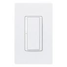 Interruptor de Pared On/Off / Doble Voltaje 120/277 V / 8 A Iluminación / 2 Hilos Sin Neutro / RF 431-437 MHz / Unipolar o Multilocalización