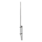 Antena Base UHF, Fibra de Vidrio, Rango de Frecuencia 380 - 400 MHz.