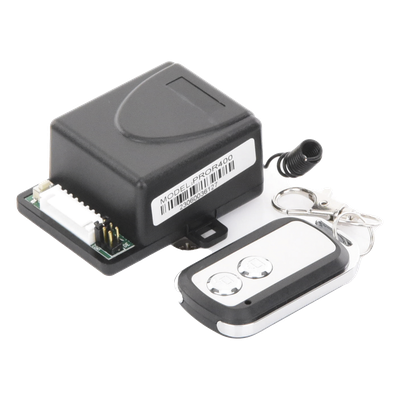 Receptor con 2 Relevadores y Control Remoto hasta 50 metros.