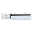 Chapa Magnética Electromagnética / 280 kg (600 lb) / Alarma Buzzer con Temporizador 5-30 s / Voltaje Dual 12/24 VDC / LED Estado / Libre Magnetismo Residual