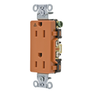 Contacto Dúplex / 15A 125V / NEMA 5-15R / 2 Polos 3 Hilos / Grado Comercial Decorativo / Nylon / -40°C a 75°C