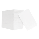 Tarjetas PVC CR80 / Paquete 100 Unidades / Doble Cara / 85.7 x 54 mm / 0.76 mm Espesor