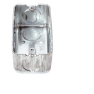 Caja Utilitaria Galvanizada / 4x2 in / 7 Entradas 3/4 in / Profundidad 1.875 in / Resistencia al Fuego 2 h