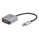 Adaptador USB-C a VGA / 2048x1152 @ 60Hz / Thunderbolt 3 Compatible / HDCP 1.3 / 0.03 kg