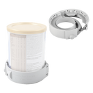Sujetador de Seguridad RF / Frecuencia 8.2 MHz / Diámetro Ajustable 100.5 a 102.5 mm / Alarma 95 dB / Detección 1.5 m