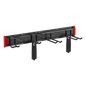 Estante de Almacenamiento de Pared / Capacidad 136 kg / Ganchos Ajustables / 2 Placas de Montaje / Acero y Plástico
