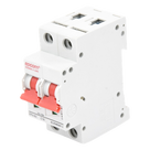 Protección Térmica/ Interruptor 2P, 16A,  Corriente Directa  800 Vcc para Aplicación Fotovoltaica Montaje Riel DIN